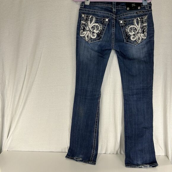Miss Me Jeans Women’s 29x34 JP5769B Boot Cut Embellished Y2K Cowgirl - Picture 4 of 12